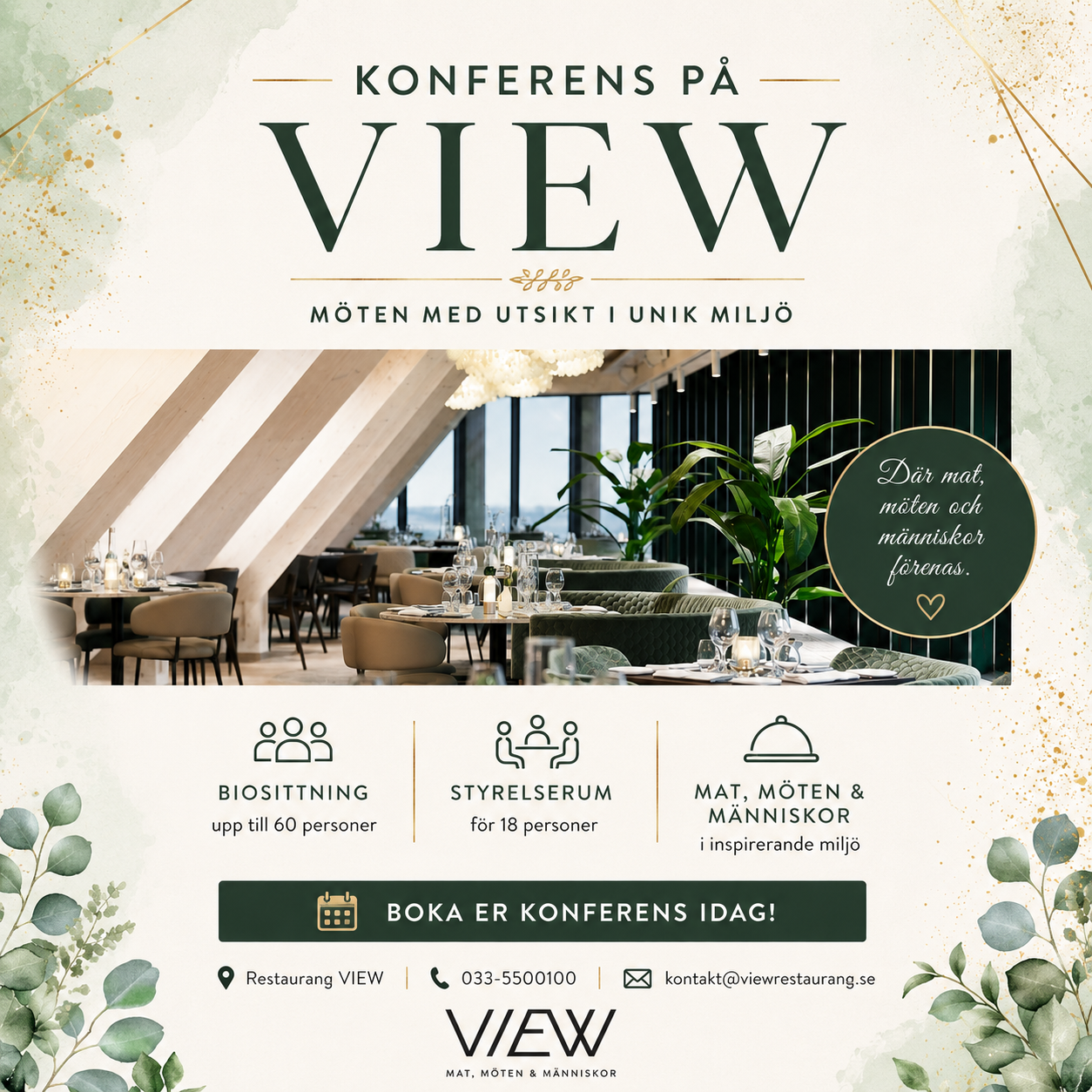 Konferens på View
